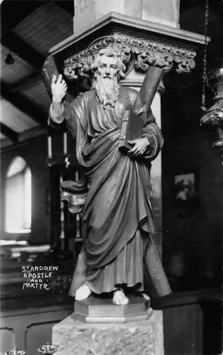uk31778 st andrew apostle and martyr real photo uk