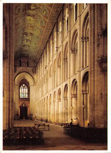 BR91209 ely cathedral the nave uk