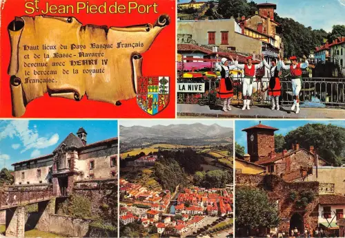 BT9828 St jean pied de port frontiere pays de vacances France