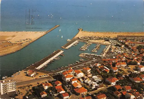 BT8658 valras plage vue aerienne le nouveau port France