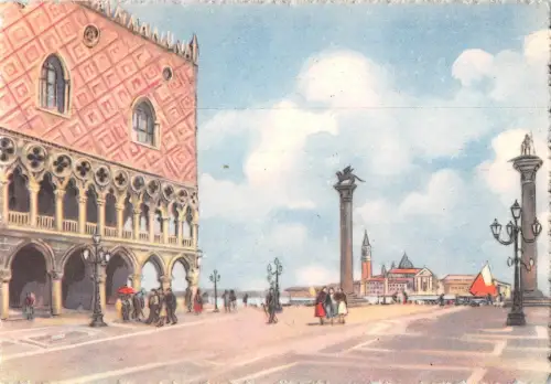BR53235 Piazzetta e palazzo ducale Venezia Italien
