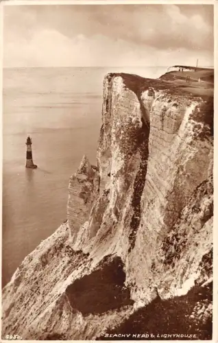 BR79691 Beachy Head and Lighthouse Eastbourne UK