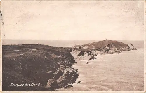 uk29643 headland newquay real photo uk