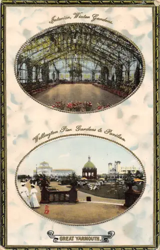 BR100023 Wellington Pier Gardens and Pavilion Great Yarmouth UK