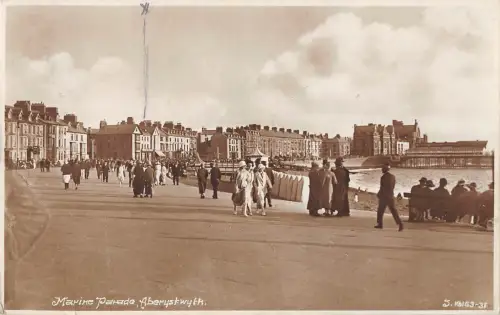 BR78532 Marine Parade Aberystwyth Wales