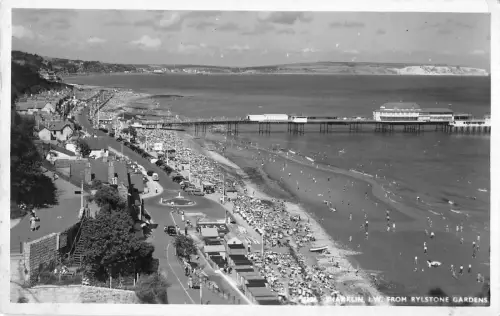 BR96310 Shanklin Isle of Wight aus Rylstone Gardens Echtfoto UK