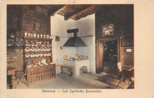BC60470 Marienbad Cafe Egerländer Tschechien