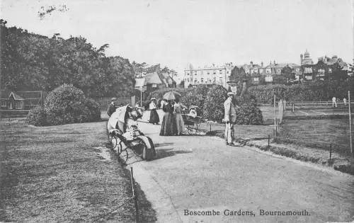 uk14007 boscombe gardens bournemouth echtfoto uk