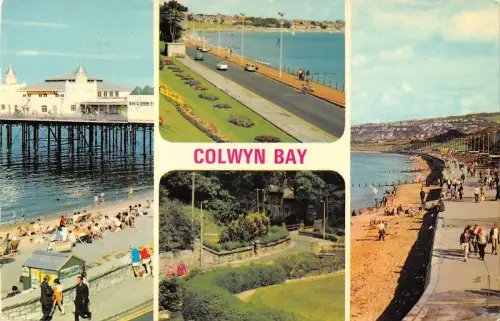B101331 Colwyn Bay Wales 14x9cm