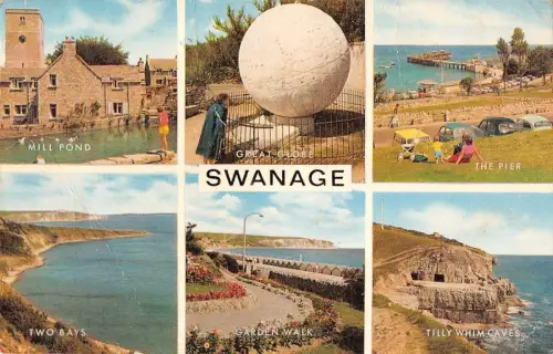 B101552 swanage uk 14x9cm