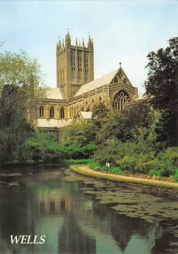 BR75404 Kathedrale aus den Grabenbrunnen Cygne Swan UK