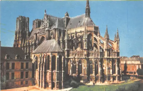 BR31009 La Cathedrale de Reims Frankreich