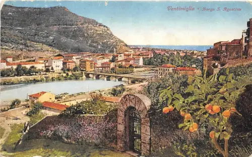 BG25094 ventimiglia borgo s agostino italy