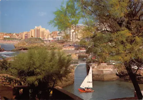 BT12843 Biarritz le port des pecheurs Frankreich