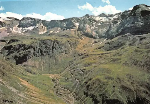 BT8112 La route et le cirque de troumouse Luz saint Sauveur l Frankreich