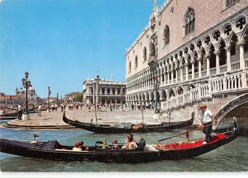 BT1790 venezia palazzo ducale e riva degli schiavoni italy