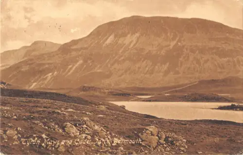 uk26701 tyran mawr and cader idris barmouth wales echtfoto uk