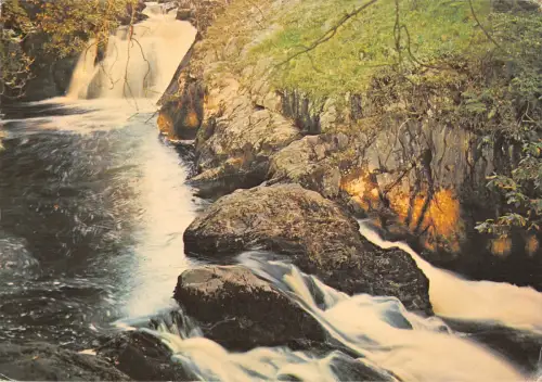 uk34868 falls and triple spout ingleton uk