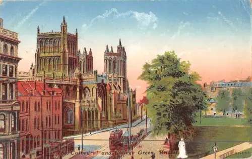 uk18911 cathedral and college green bristol uk