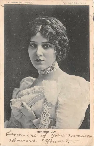 Lot109 miss edna may Schauspielerin und Sängerin UK