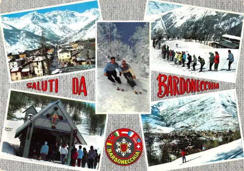 BT0581 Panorama Bardonecchia Ski Italien