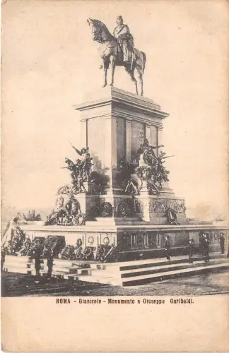 Br34161 Roma FMonumento a Giuseppe Garibaldi Italien