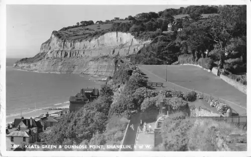 uk12434 keats green and dunnose point shanklin isle of wight echtfoto uk