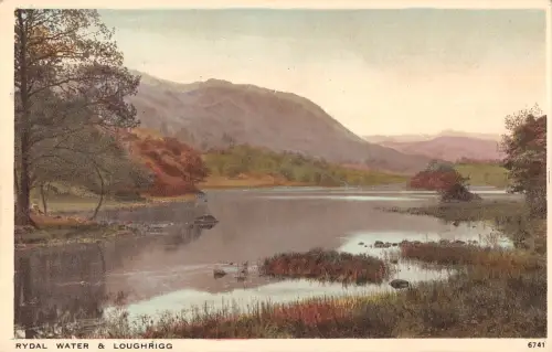 BR96465 lachs 6741 rydal water and loughrigg uk