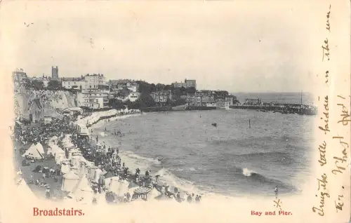 uk12149 bay and pier broadstairs uk