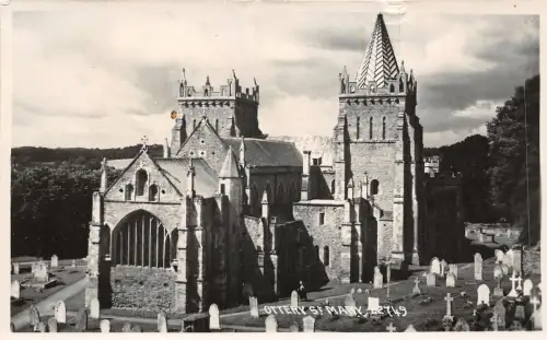 br108191 ottery st mary uk real photo