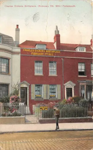 br107932 charles dickens geburtsort portsmouth uk