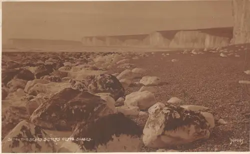 br107880 seven sisters cliff sussex uk echtfoto
