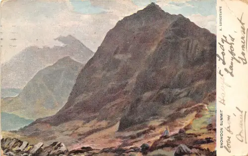 br107905 snowdon summit wales uk