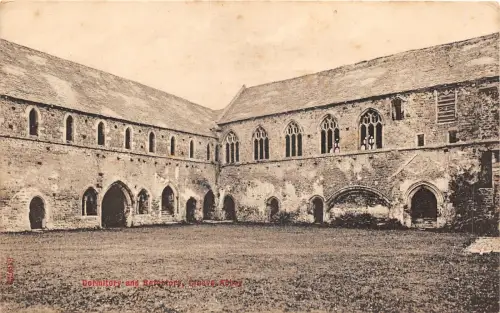 br107713 Schlafsaal und Pfarrhaus Cleeve Abbey UK