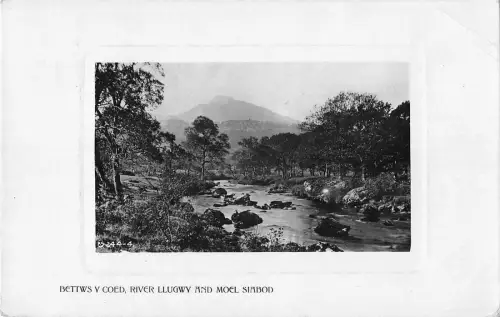 BR96812 betts y coed river llugwy and model siabod wales rapid 244-4