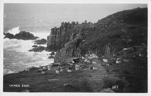 uk16576 lands end real photo uk