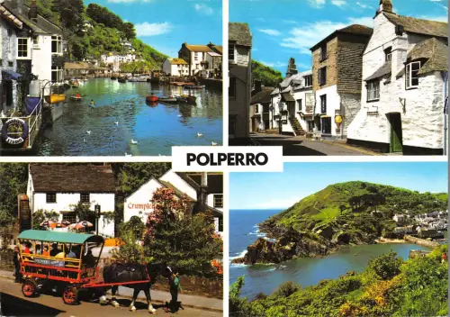 BR83147 polperro chariot cornwall uk