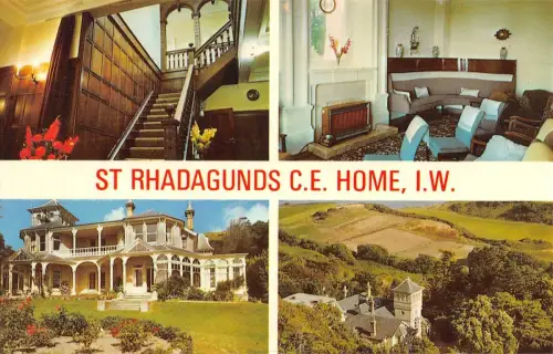 BR66036 sthadagunds c e home isle of wight uk 14x9cm