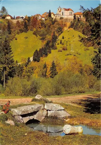 BR31611 Jougne le bas du village vu de la vallee de la jougnena france