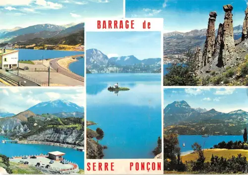 BR50122 Barrage de serre poncon Frankreich