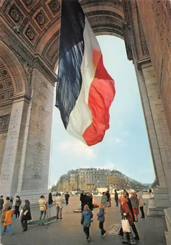 BT4864 Sous l arc de triomphe Paris Frankreich