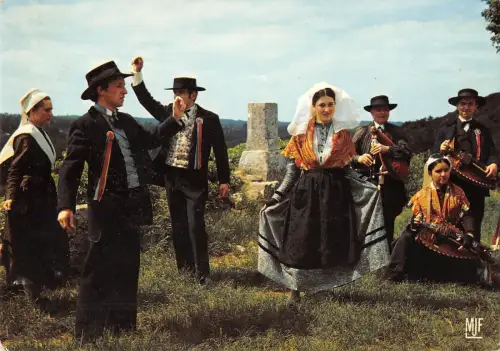 BR50092 Traditions du confolentais Folklore Kostüm Confolens Ecole France