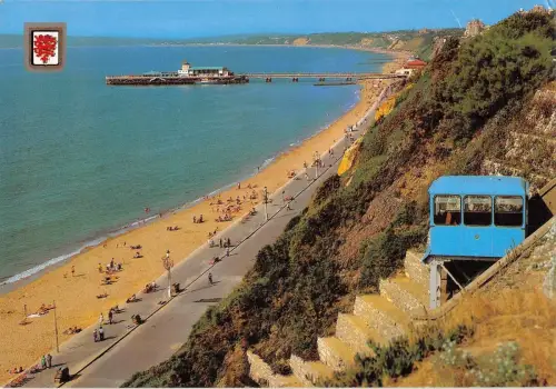 BR83290 Bournemouth Pier and Bay UK