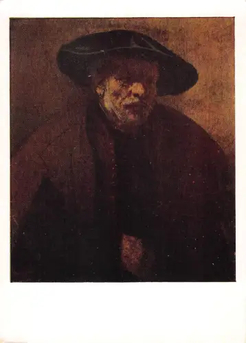 BT15728 Portrait der rembrands brüder canavas paint printures Postkarte