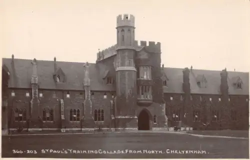 BR78657 St Pauls Training College aus North Cheltenham Echtfoto UK