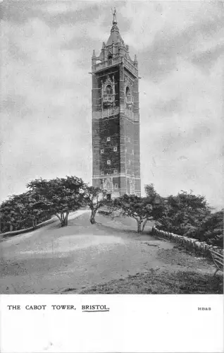 uk29035 cabot tower bristol real photo uk