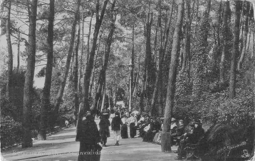 uk29265 invalids walk bournemouth real photo uk