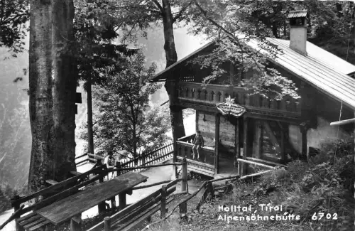 uk43149 alpensohnhütte halltal tirol