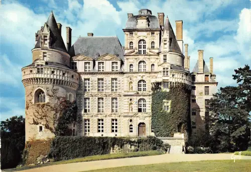 BR86517 een anjou brissac le chateau maine et loire france