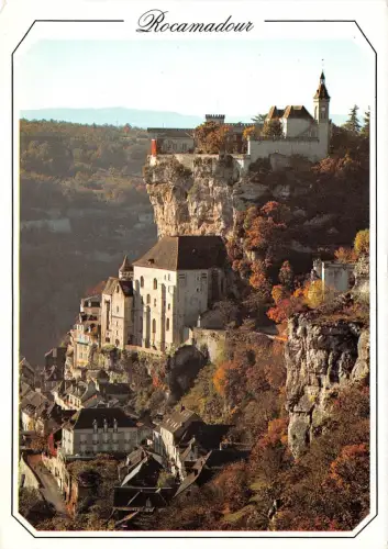 BF1108 lieu de pelerinage rocamadour Frankreich